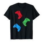 Gaming Controller Gamer Life Video Gamer Boys Teens Kids T-Shirt