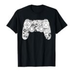 Gamer Shirt Gaming Shirts For Men Boys Video Game Controller T-Shirt