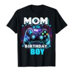 Mom of the Birthday Boy Matching Video Game Birthday Party T-Shirt