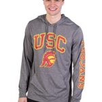 Ultra Game mens 155 Gsm Poly Heather Jersey Pu Hooded Sweatshirt, Charcoal Gray, Small