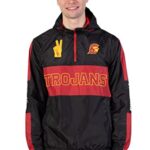 Ultra Game mens Poly 300t Pu Coated Hooded Sweatshirt, Black, X-Large