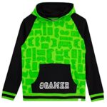 Harry Bear Boys Hoodie Gamer Black 7