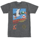 Nintendo Men’s Duck Hunt T-Shirt, Small, Charcoal Heather