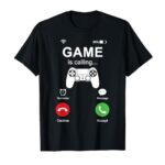 Game Is Calling Funny Gamer Video Games Gaming Mens Kids Boy T-Shirt