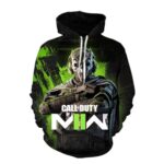 BNSDMM Call of Classic 3D Printing Hoodies Novelty Video Game Hoody Soldier Cosplay Hooded Men/Women Style-02-XX-Large