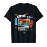 Game On Summer, Funny Gamer Quote Last Day Of School Boys T-Shirt