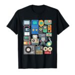 80s 90s Video Game Retro Vintage Classic Arcade T-Shirt
