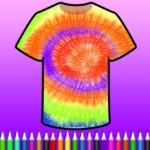 Tie Dye Game New Tie Dye Dress Makeup DIY Phone Case Artist t- Shirt DIY Joystick ASMR Art Relaxing Fashion Design Game for Color Fill…