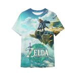 Generic Unisex Kingdom Shirt Gaming 3D Print Short Sleeve, Novelty T-Shirt for Men and Women Game-002 XX-Large