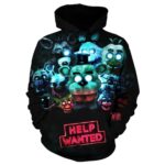 OGPRV Unisex Hoodie 3d Printed Game Pullover Sweatshirts Anime Hoodies Bear2-18-20 Years (XL)