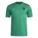 adidas Men’s Short Sleeve Pre-Game T-Shirt, Kelly/Austin Fc, Large