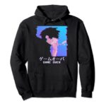 Japanese Vaporwave Aesthetic Sad Anime Boy Game Over Lofi Pullover Hoodie