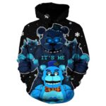 OGPRV Unisex Hoodie 3d Printed Game Pullover Sweatshirts Anime Hoodies Bear3-7-8 Years (S)