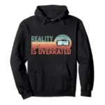Virtual Reality Funny VR Retro Sunset Gift Gaming Pullover Hoodie