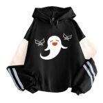 YOURIT Harajuku Open World Adventure Game Genshin Impact Hu Tao Kawaii Cartoon Women Hoodies