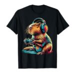 Capybara Funny Video Games Capybara T-Shirt