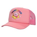 Kirby Warp Star Men’s Pink Foam Trucker Hat
