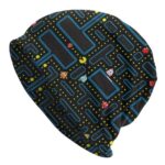 Retro Video Game Pattern Slouchy Beanie Hat for Men/Women,Hip-Hop Soft Warm Lightweight Running Thin Skull Cap Headwear Night Sleeping Cap Gift