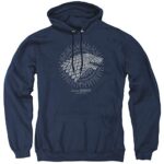 LOGOVISION Game of Thrones Stark Burst Sigils Unisex Adult Pull-Over Hoodie, Stark Burst Sigils, Large