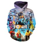 Unisex Game Hoodies 3d Printed Anime Pullover Hoodie Battle Royale Sweatshirt For