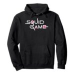 Squid Game English Title Logo Pullover Hoodie
