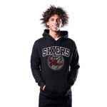 Ultra Game Men’s Standard Fleece Hoodie Pullover Sweatshirt Primo Metallic, Black, X-Large