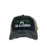 I Cant Adult Now Im Gaming Hat Funny Video Games Trucker Cap Funny Hats Sarcastic Funny Gamer Novelty Hats for Men Trucker Standard