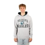 Ultra Game Men’s Standard NFL Official Adults Unisex Super Soft Game Day Hoodie Sweatshirt, Heather Gray Updated