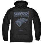 LOGOVISION Game of Thrones House Stark Sigil Unisex Adult Pull-Over Hoodie, House Stark Sigil, X-Large