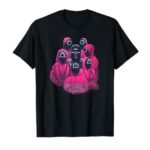 Squid Game Front Man And Guards Ring T-Shirt