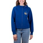 Ultra Game Women’s Standard Super Soft Crop Top Full Zip Hoodie Sweatshirt, Team Color