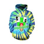 Wukcuod Fashion merch for kids boys,5-16 Year 3D Printed Game Pullover Hooded Sweatshirts Novelty Pattern Hoodies for Teens Boys & Girls 8-11 Years