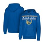 Ultra Game NBA Official Men’s Super Soft Midtown Hoodie Pullover Sweatshirt – Unisex, Golden State Warriors, Team Color, X-Large