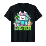 Easter Video Game Bunny Eggs Gaming Gamer Boys Men Teen Kids T-Shirt