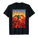 DOOM 1993 Video Game Cover Art T-Shirt