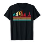 Human Evolution Video Gaming Retro Gamer Men Boys Kids Teens T-Shirt