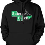 Tcombo Science Bitch – Pinkman Geek Nerd Unisex Hoodie Sweatshirt (Black, X-Large)