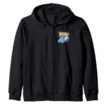 Back To The Future 40th Anniversary Video Game Style F&B Zip Hoodie