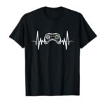 Heartbeat Gaming Console Gamepad Gamer T-Shirt