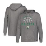 Ultra Game NBA Official Men’s Super Soft Lightweight Pullover Hoodie Sweatshirt – Unisex, Boston Celtics, Heather Charcoal, X-Large