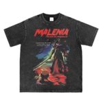 Bellelement Video Game Graphic T-Shirt Game Character Vintage T-Shirt Game Fan Gift, M Black, Medium-Large