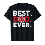 Rpg Best Dad Ever Funny Gamer Daddy Papa Men T-Shirt