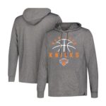 Ultra Game NBA Official Men’s Super Soft Lightweight Pullover Hoodie Sweatshirt – Unisex, New York Knicks, Heather Charcoal, X-Large