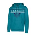 Ultra Game NBA Official Men’s Super Soft Midtown Hoodie Pullover Sweatshirt – Unisex, Charlotte Hornets, Team Color, Small