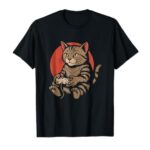 Cats and Gaming Shirt for Men Women Gamer Boys T-Shirt