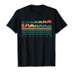 Video Game Controller Evolution 80s 90s Retro Gaming Gamer T-Shirt