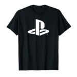 PlayStation Modern White Logo Video Game T-Shirt