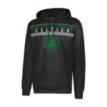Ultra Game NBA Official Men’s Super Soft Midtown Hoodie Pullover Sweatshirt – Unisex, Boston Celtics, Black, Medium