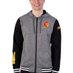 Ultra Game mens Full Zip Hoodie Hooded Sweatshirt, Black Marled, XX-Large