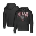 Ultra Game Men’s Standard Fleece Hoodie Pullover Sweatshirt Primo Metallic, Black, Large